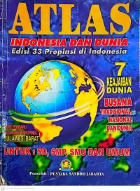 Image of Atlas Indonesia dan Dunia 7 Keajaiban  Dunia