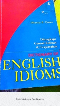 Image of Dictionary of English Idioms