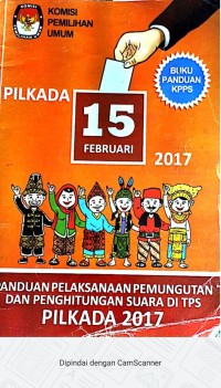 Image of Panduan Peaksanaan Pemungutan dan Penghitungan Suara di TPS