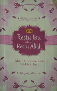Image of Restu Ibu adalah Restu Allah
