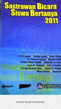 Image of Sastrawan Bicara Siswa Bertanya 2011